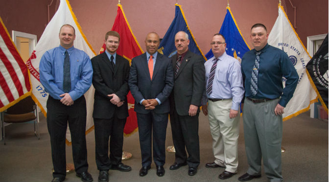 Case Managers with Governor Patrick